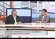 Rafael Zarate is interviewed on Mrame-TV